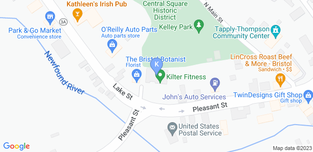 Map to Kilter Fitness and Community Health